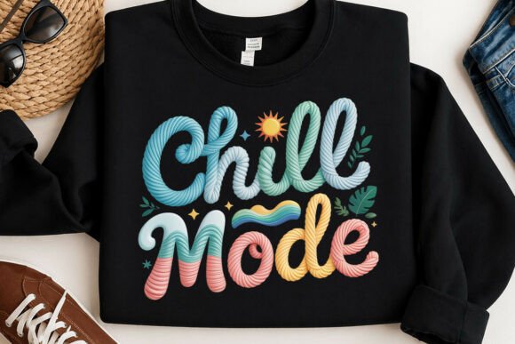 Chill Mode Faux Yarn PNG: Your Go-To for Summer Vibes