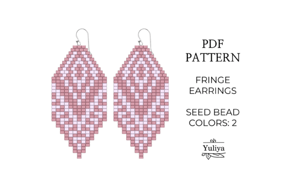 Crafting Statement Jewelry with a Pink Fringe Earrings Pattern