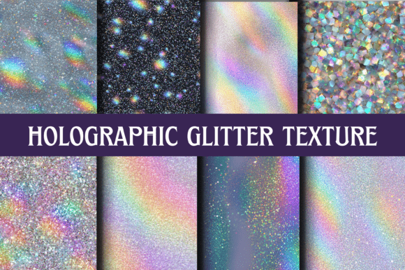 Dazzling Depth: Unlocking the Potential of Holographic Glitter Texture