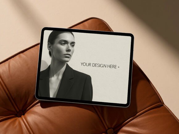 Elevate Your Portfolio with a Luxury iPad Mockup