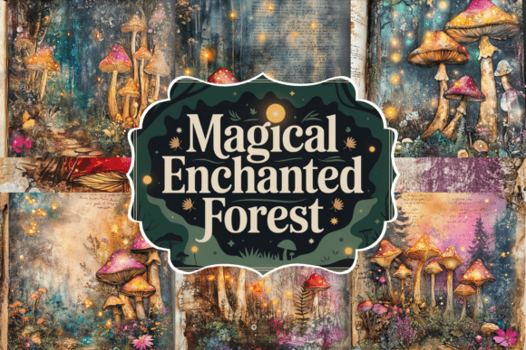 Magical Enchanted Forest Junk Journal