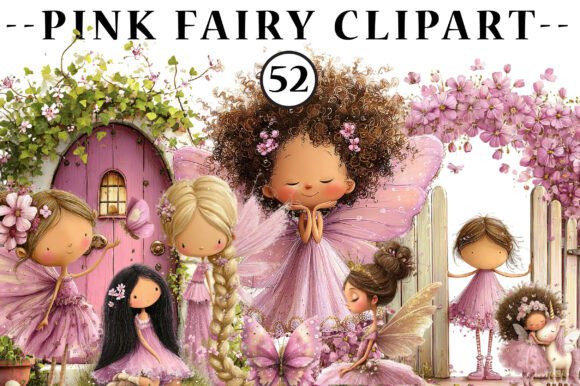 Unleash Enchantment: Mastering Pink Fairy Clipart for Modern Designs