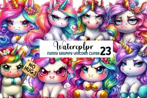Unlocking Personality with Funny Grumpy Unicorn Clipar